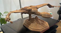 Oiseau de proie Star Trek imprimé en 3D
